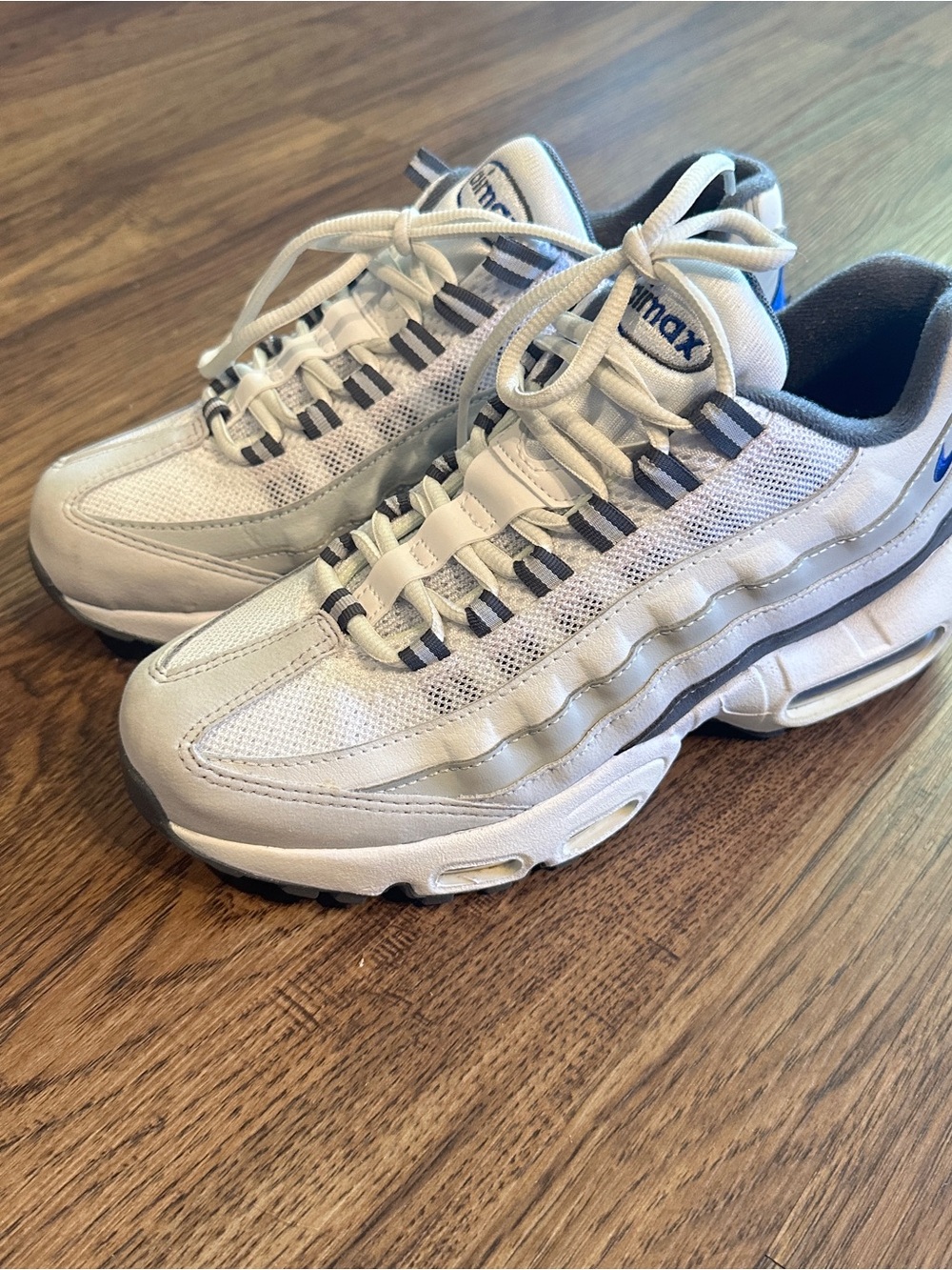 Nike Air Max 95 Recraft Low White Game Royal Size